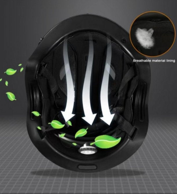 Šalmas su kamera dviračiui/motociklui/motoroleriui su Bluetooth