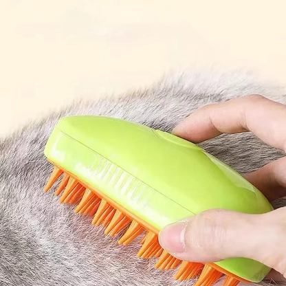 Šepetys augintiniams su garų funkcija