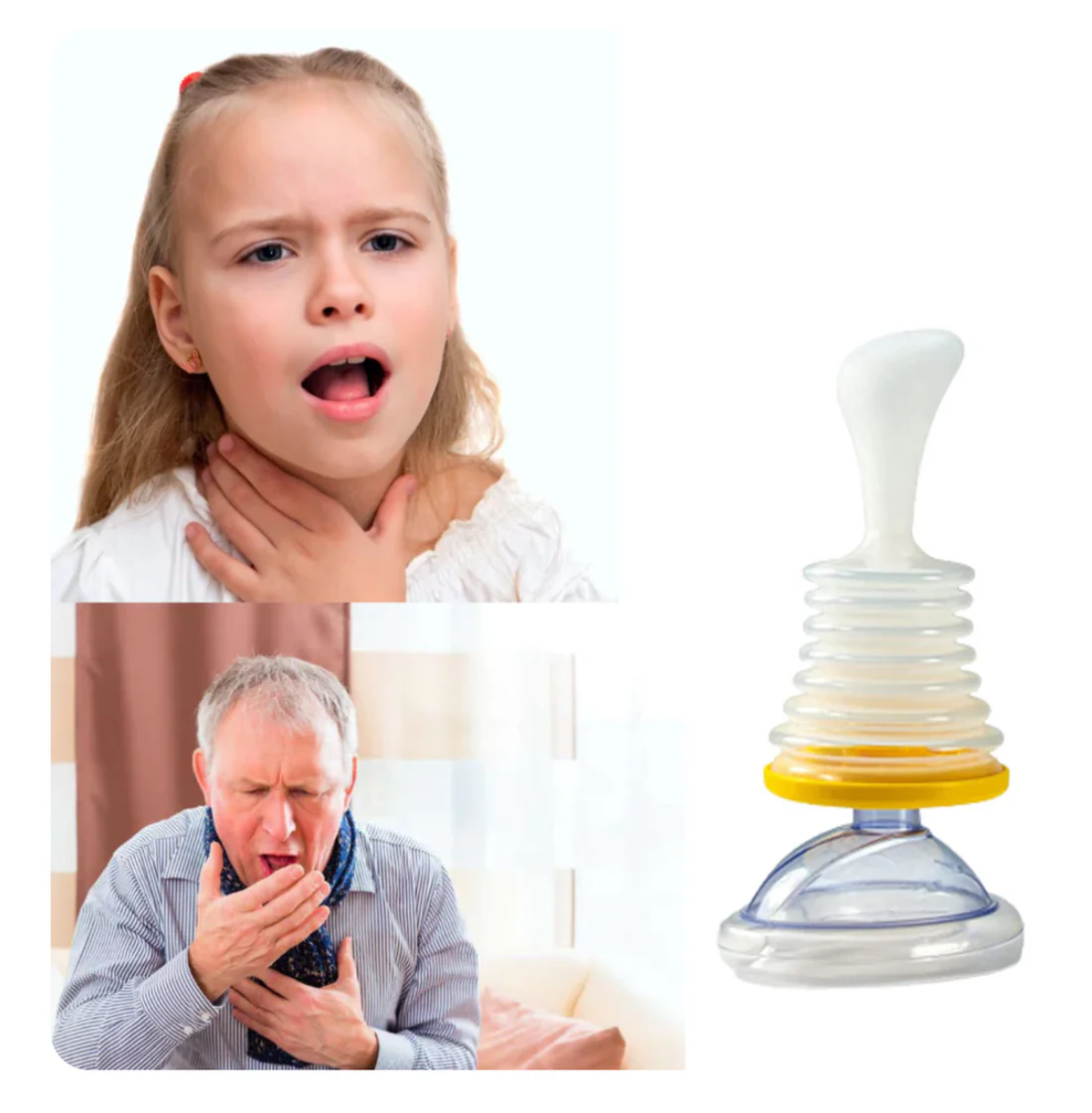 Pirmosios pagalbos kaukė užspringus