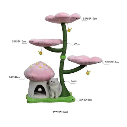 Catry žaisminga draskyklė ir poilsio vieta