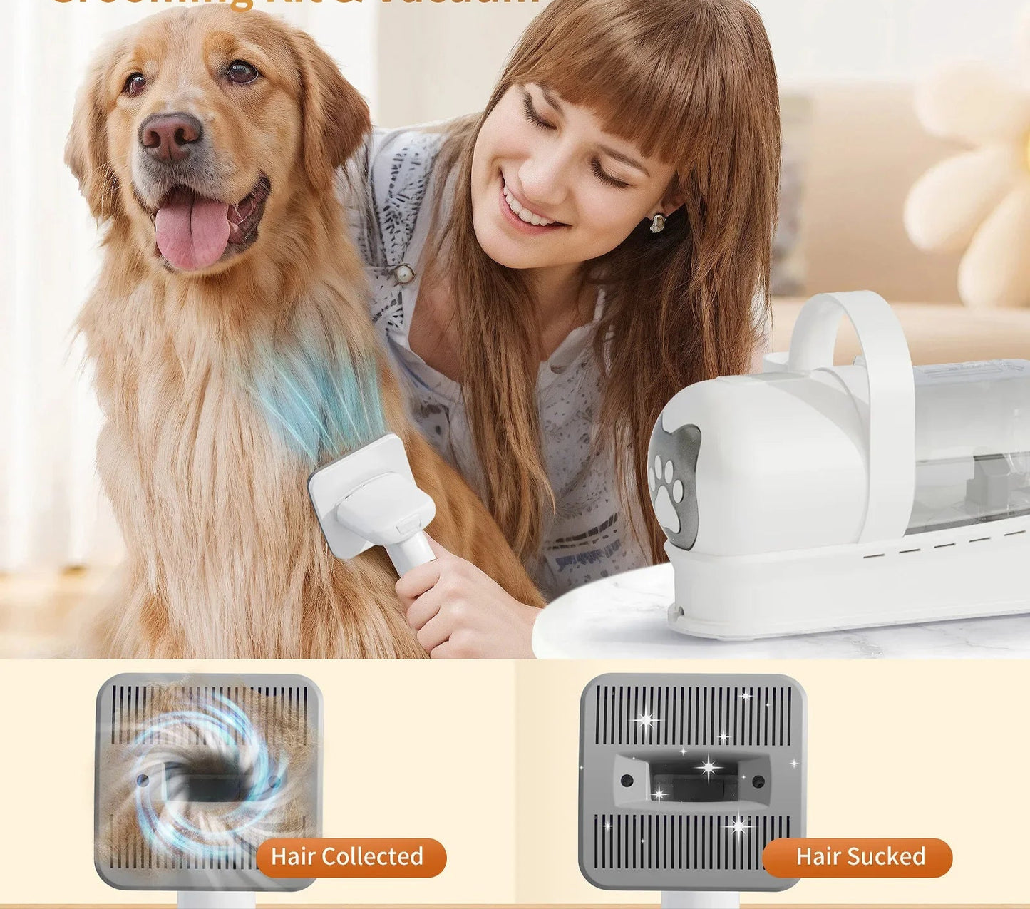 PetVac 7in1 – augintinių priežiūros komplektas