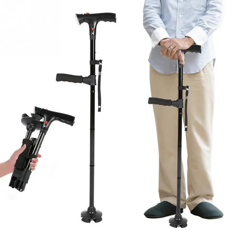 Daugiafunkcinis ramentas/lazda su šviestuvu