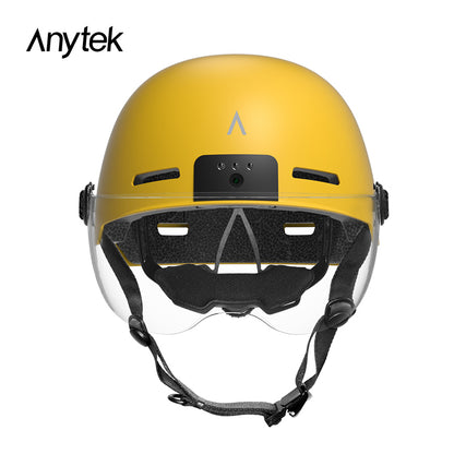 Šalmas su kamera dviračiui/motociklui/motoroleriui su Bluetooth