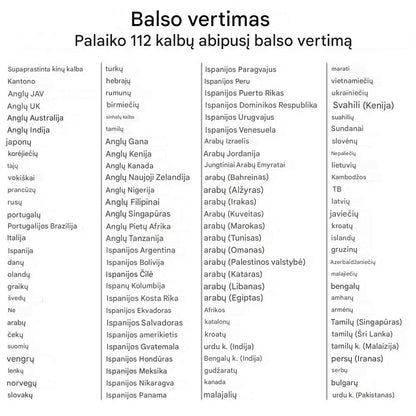 Scan&Translate Išmanusis vertimo rašiklis su skenavimo funkcija