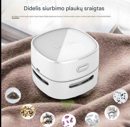 Mini siurblys klaviatūrai ir automobiliui