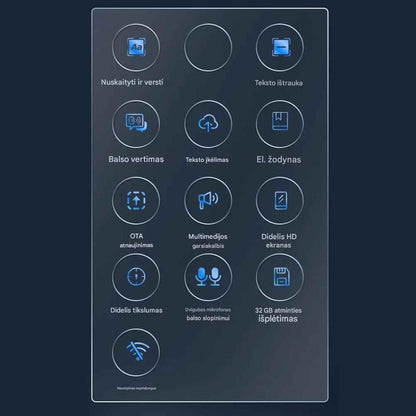 Scan&Translate Išmanusis vertimo rašiklis su skenavimo funkcija