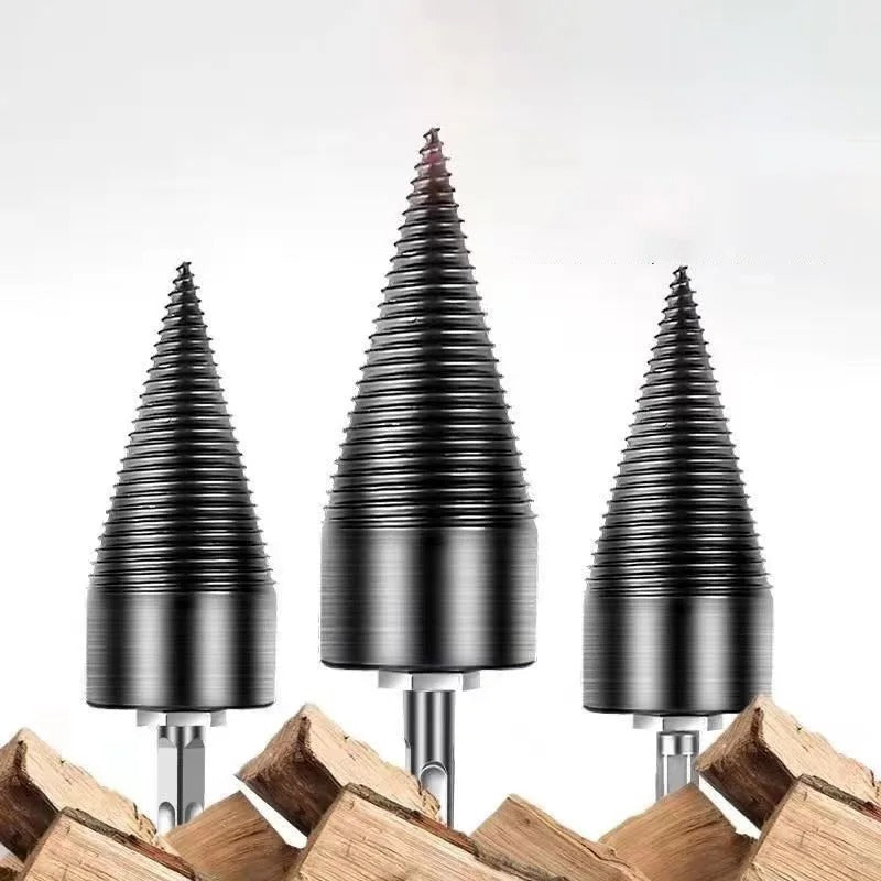 Medienos skaldymo įrankis