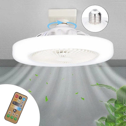 Išmanusis fenas su LED lempa